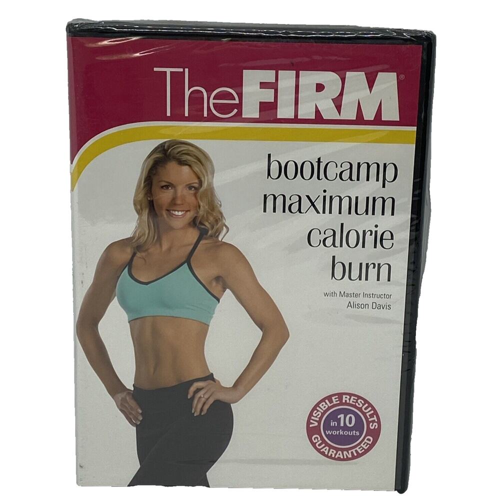 Alison Davis - The FIRM Bootcamp Maximum Calorie Burn 2007 Gaiam Mod New Workout
